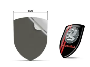 Vauxhall Custom Logo Stickers Universal High End Customizable